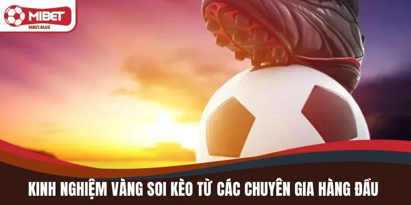 Kinh nghiệm vàng soi kèo từ các chuyên gia hàng đầu